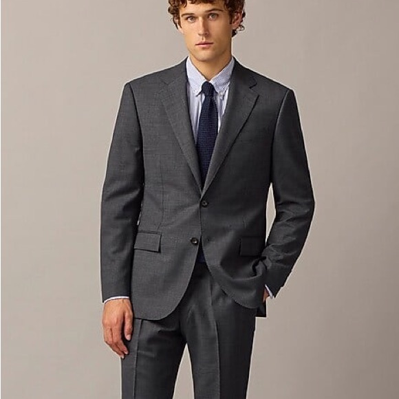 J. Crew Other - J Crew Crosby Suit Jacket Blazer Italian Fabric Size 40R Traditional Classic NWT